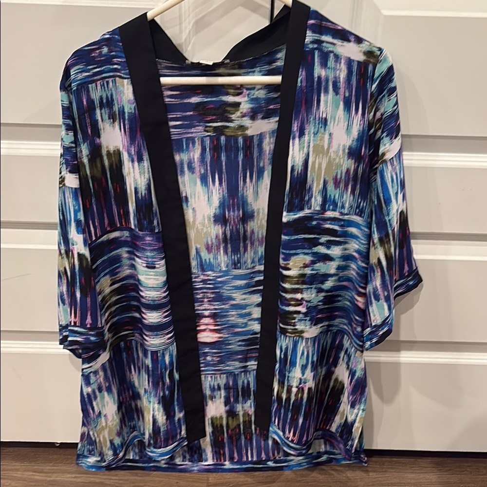 Multicolor Patterned Women's Top